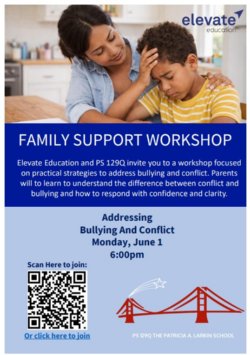 Parent workshop flyer